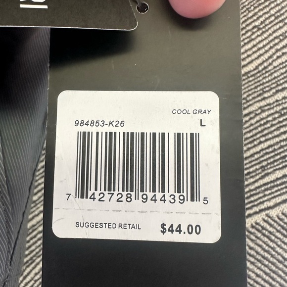 Hurley Men's Gray Jogger Pants<<<55>>>>> - Picture 5 of 10